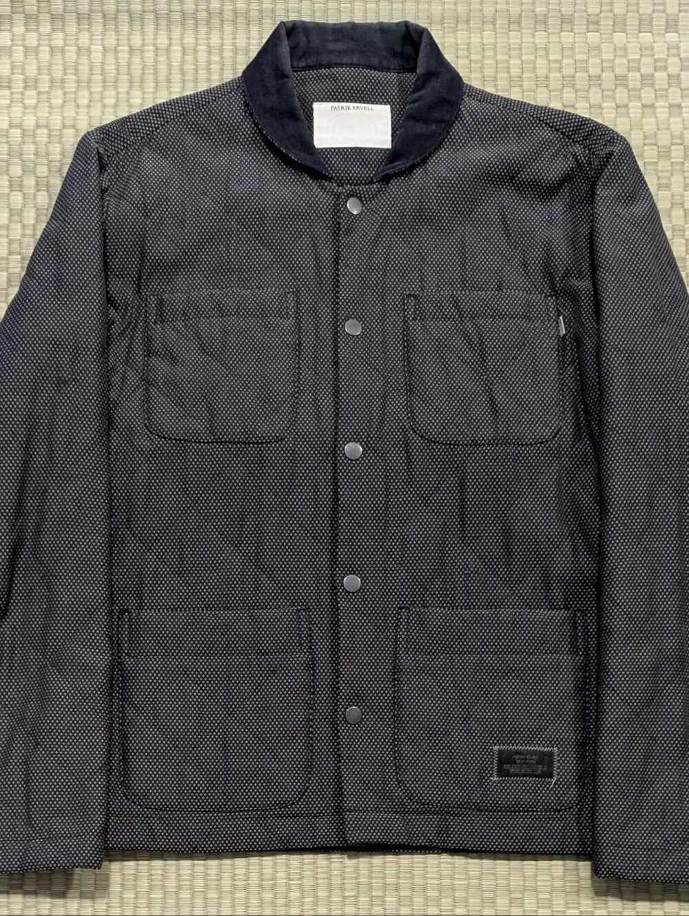 Patrik Ervell Quilted Utility Jacket Men's Size Medium Made in USA